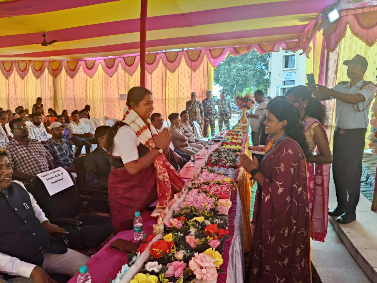 Guest of Honour at Degree College, Majhgaon